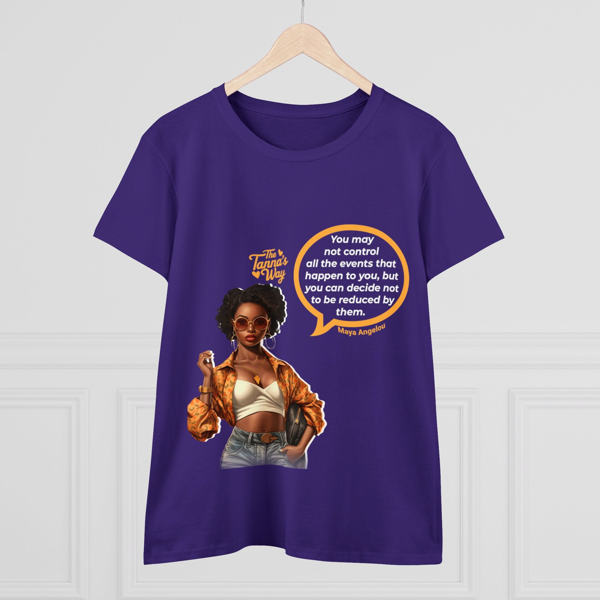 Maya Angelou | Women's Midweight Cotton Tee